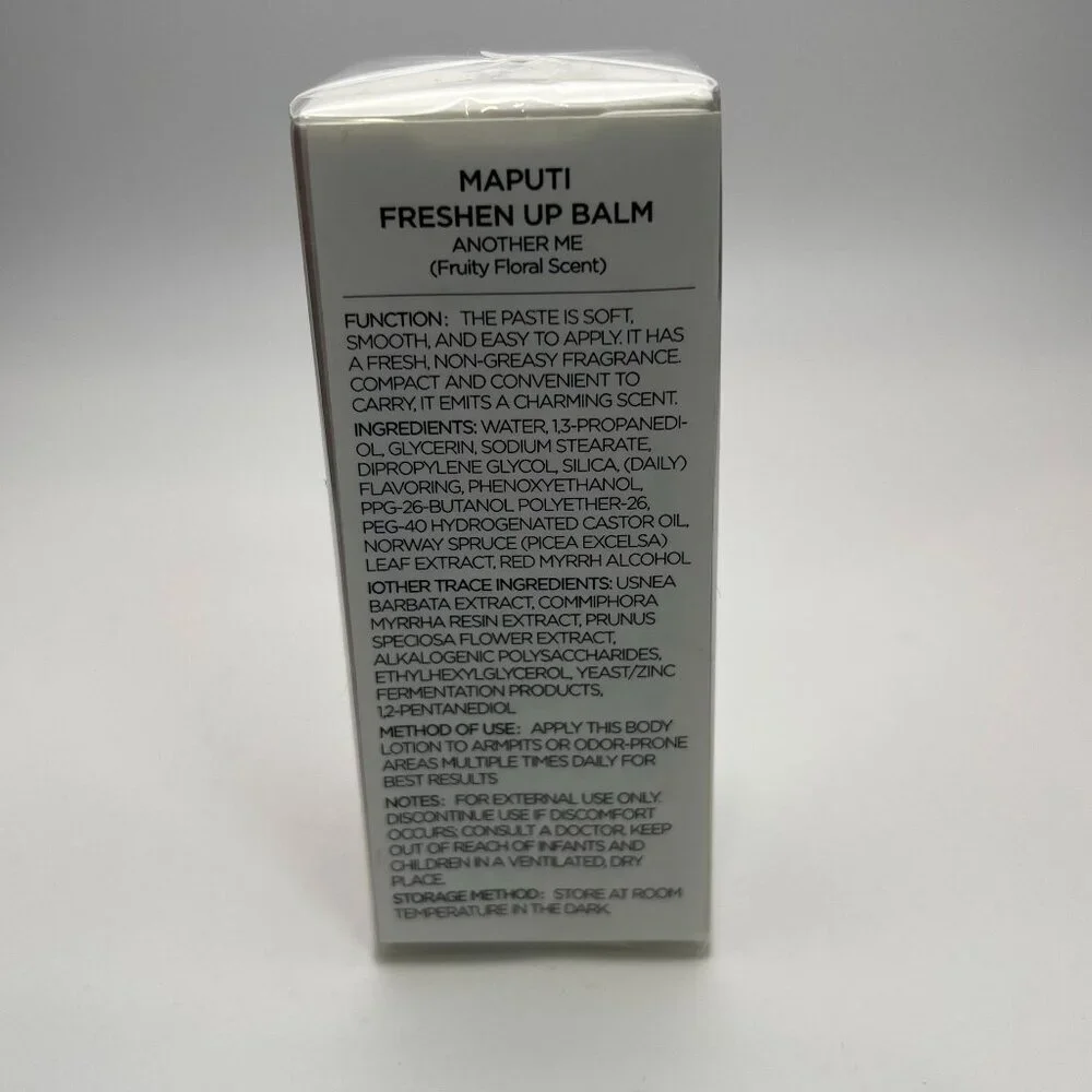 Maputi Shining Smooth Hair Oil, Tricolor Lip Mask & Freshen Up Balm - NWOT